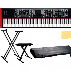 ชุดคีย์บอร์ดดิจิตอล VSTAGE 88 คีย์ พร้อมขาตั้งแบบปรับได้ ที่วางเท้าเหยียบซัสเทน และผ้าคลุมกันฝุ่น - Product Image 1
