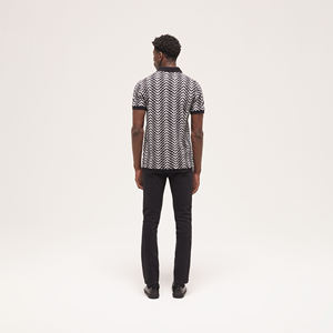 Polos estampados de talla grande para hombre, tela de punto, Material de algodón 100%, Impresión de logotipo personalizado ligero de secado rápido - Product Image 3