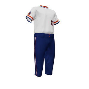 Maillot de Baseball et de Softball en Polyester 100% pour adultes couleur unie uniforme d'équipe de sport respirant vêtements de sport doux et confortables - Product Image 4