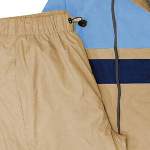 Coupe-vent d'hiver 2 pièces imperméable et respirant personnalisé pour hommes avec col montant en polyester et tissu en toile - Product Image 2