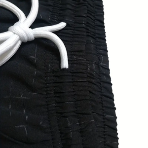 Shorts de sport décontractés pour hommes, basiques, en maille, taille mi-haute, amples, pour la course, le fitness, la plage et le basketball, anti-plis - Product Image 2
