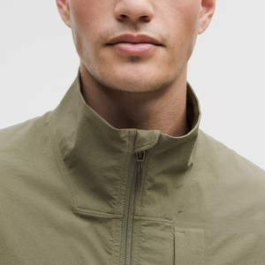 เสื้อแจ็คเก็ตกันลมมีซิปด้านหน้าผ้าใบมีฮู้ดสำหรับฤดูหนาวเสื้อกันหนาวแฟชั่น2025ใส่ได้ทั้งชายและหญิงเสื้อกันลมปรับแต่งโลโก้ได้ตามต้องการ - Product Image 3