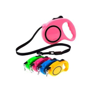 Laisse rétractable automatique pour animaux de compagnie, 5 mètres de long, pour chats et chiens - Product Image 3