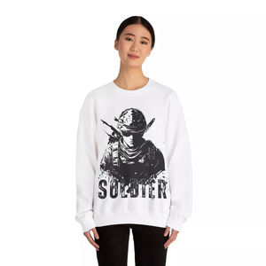 เสื้อสเวตเตอร์แบบลำลองของผู้หญิงเสื้อสเวตเตอร์แบบสวมหัวแขนยาวผ้าคอตตอน100% สีพื้นสไตล์เกาหลีออกแบบได้ตามต้องการ - Product Image 4