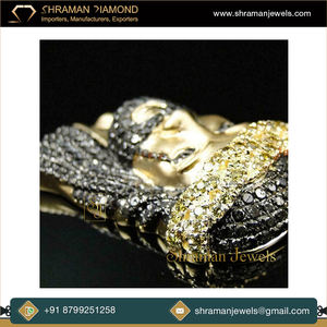 Cadeau d'anniversaire pour homme Pendentif Jésus glacé en or massif jaune 14K accrocheur Bijoux fins personnalisés VS Diamant naturel Religieux - Product Image 4