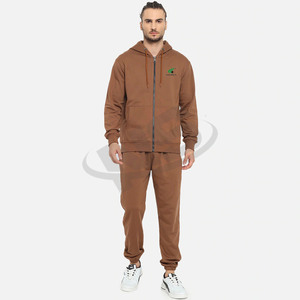 Conjunto Deportivo Personalizado al por Mayor con Logotipo para Hombre, Sudadera con Capucha de Corte Regular Informal, Pantalones Deportivos, Ropa de Entrenamiento Cómoda y Transpirable - Product Image 4