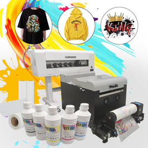 Imprimante DTF XBH A3 30cm à double tête jet d'encre avec machine à secouer la poudre pour t-shirts - Product Image 1