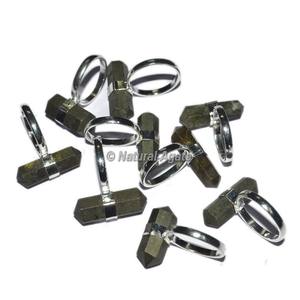 Grossiste pierre de guérison rouge jaspe pyramide anneau fournisseur | Anneau de pyramide jaspe rouge pour bijoux - Product Image 5