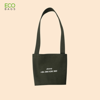 Pochette pour bouteille d'eau en toile de coton simple et tendance, fabriquée directement par le fabricant, couleur et logo personnalisés, pour l'école, les pique-niques