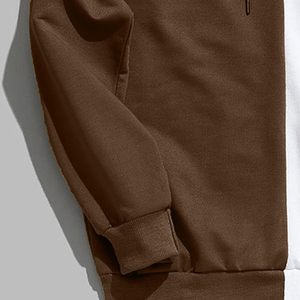 Sweats à capuche surdimensionnés en coton éponge français 400Gsm pour hommes Pull respirant noir blanc Acid Wash Heavyweight Boxy Winter - Product Image 3