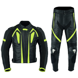 Costume de motard de course en cuir pour homme, veste en cuir, pantalon, peau de vache, costume de moto en cuir PU personnalisé, nouvel arrivage - Product Image 6