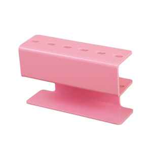 Pince à cils 6 trous greffés Outil de beauté Acrylique et verre Présentoir Pince à ongles Supports de stockage - Product Image 1