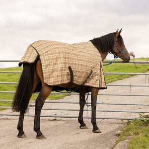 Alfombra de caballo de cuello completo directo de fábrica, forro de tela, hoja de caballo con diseño personalizado, servicio Oem, alfombras de caballo transpirables e impermeables - Product Image 2