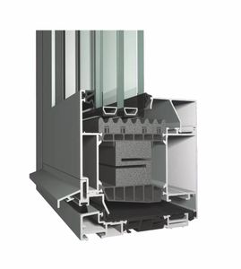 Perfiles de Puerta de Aluminio Masterline 10, Rotura de Puente Térmico, Seguridad, Estándar Europeo, Uso Escolar, Diseño Contemporáneo, Solución Total para Proyectos - Product Image 1