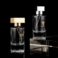 Flacon de parfum en verre personnalisé Lionwrapack 30ml 50ml 100ml Col à vis Emballage de parfum vide de luxe pour marque