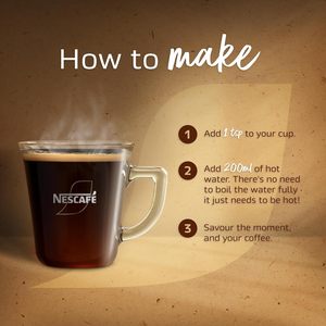 เนสกาแฟ โกลด์ เบลนด์ อินเทนส์ พรีเมียม กาแฟสำเร็จรูป รสเข้มข้น หอมกรุ่นด้วยอาราบิก้าคั่วเข้ม 200 กรัม - Product Image 4