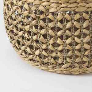 Panier de rangement en rotin fabriqué à la main à bas prix Conception de cercle durable pour un espace de vie vert intérieur Fabriqué au Vietnam - Product Image 4