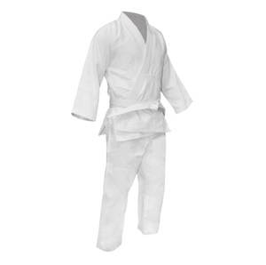 Uniforme Unisex de 100% algodón Karate Gi BJJ con cintura elástica, conjunto de ropa deportiva para adultos, servicio OEM disponible, precio al por mayor - Product Image 6
