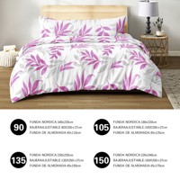 Juego de Funda Nórdica Floral Manemi, 100% Algodón, 3 Piezas, Ropa de Cama Moderna para el Hogar, Lavable a Máquina, Patrón Tejido, 100 Hilos, Hecho en China