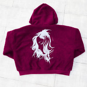 Hot Selling New Arrival Best Quality Men's Winter <b>Sherpa</b> Fleece <b>Hoodies</b> Custom Printed Breathable Quick Dry Plus Size - Product Image 2