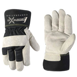 Gants de sécurité de travail en cuir fabriqués sur mesure Gants de sécurité légers de couleur unie à vendre - Product Image 1