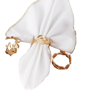 Elegante Anillo de Mesa de Metal para Recepciones de Boda, Cenas, Fiestas en Casa y Presentaciones de Mesa en Eventos Festivos a Precio de Mayoreo - Product Image 1