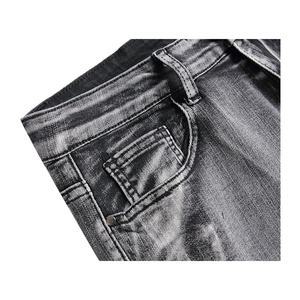 Vente en gros par les fabricants Dernier design Logo personnalisé imprimé de haute qualité pas cher Pantalon en jean droit Slim Fit pour hommes - Product Image 6