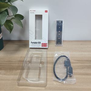 กล่องใส่ฮาร์ดดิสก์ M.2 NVME SSD แบบใส รองรับความจุสูงสุด 4 TB สำหรับฮาร์ดดิสก์ SSD ขนาด 2230 กล่องมินิ SSD - Product Image 6