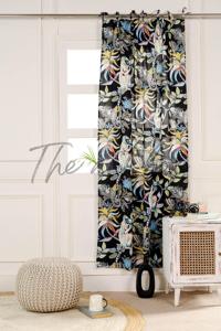 Customized Printed Color Cotton Curtains Bedroom and Living Room <b>Window</b> Door Elegant House Drapes <b>Blackout</b> <b>Blinds</b> Valance - Product Image 2