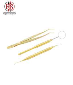 Vente chaude Instruments dentaires Outils dentaires Instruments chirurgicaux dentaires Ensemble dentaire de base Marqué CE Instruments médicaux Outils médicaux - Product Image 1