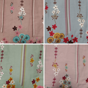 CHRYSANTA, camisón de mujer de talla grande con estampado floral completo, camisón súper relajante para uso diario - Product Image 6