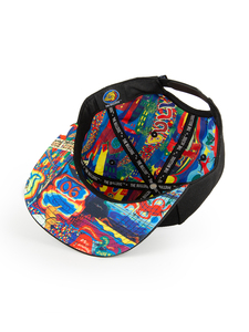 Gorra de béisbol deportiva de algodón 100% Unisex, sombrero de ala curva de 5 paneles de alta calidad, característica impermeable, diseño impreso personalizado, MOQ bajo - Product Image 5