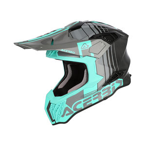 Casco Acerbis AIRSTRIKE-C Retro in Fibra di Carbonio, Nuovo Modello Semi-Integrale Taglia XL con Visiera per Moto e Motocross, Stile Retrò - Product Image 1