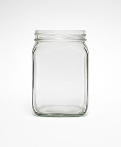 Embossed Mason <b>Glass</b> Jar with Metal Lid airtight <b>storage</b> for home use perfect for <b>food</b> snacks recipes - Product Image 5