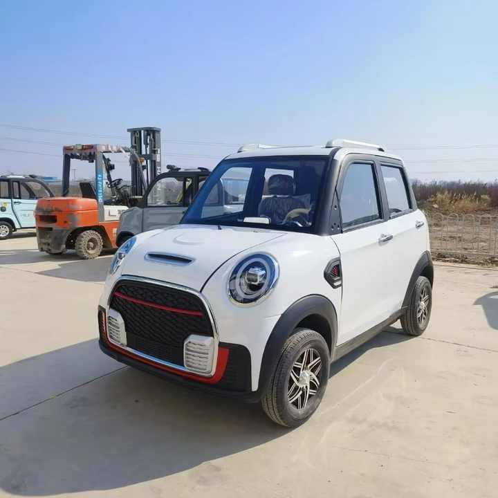 Mini Electric 4-Wheel Car Low-Speed Hybrid Moto Auto Motorized Cart 1000W 3000W Motors