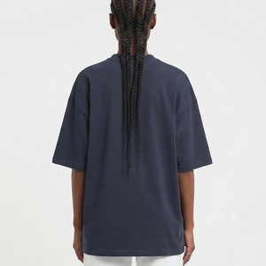 T-shirt pour femmes de qualité supérieure, taille plus, broderie personnalisée sur logo, coton, tricoté, décontracté, t-shirt graphique uni de haute qualité - Product Image 2