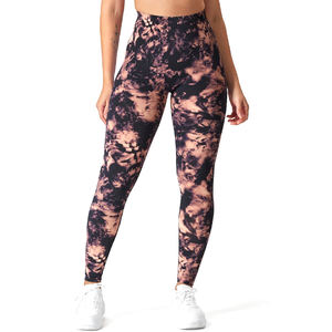 เลกกิ้งออกกำลังกายเล่นโยคะสำหรับผู้หญิงเลกกิ้งออกกำลังกายแบบกำหนดเอง - Product Image 1