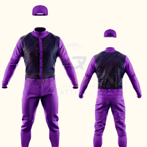 Vente en gros de maillots de baseball personnalisés de haute qualité pour hommes, uniformes de sport, maillots de baseball brodés - Product Image 2