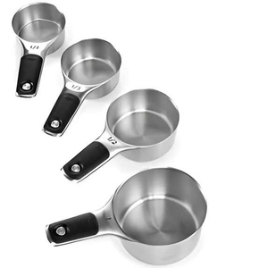 Cuchara de acero ecológica segura para alimentos para especias y harina Cuchara de hielo de metal para legumbres Arroz Diseño moderno elegante - Product Image 1