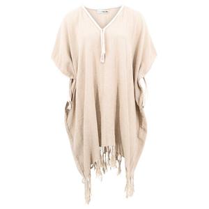 Robe poncho tendance et confortable, tissu léger, coupe décontractée, idéale pour les escapades de week-end, les sorties shopping et les événements en plein air - Product Image 4
