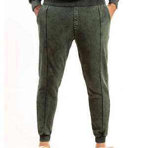 Customized High Quality Fashion Design Acid <b>Wash</b> Tracksuits Sweat Suits 100% Cotton Acid Washed Vintage Pullover Men's <b>Sets</b> - Product Image 3