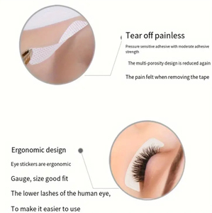 Outils de cils DRAGONLASH DG de haute qualité 5 feuilles/100 pièces tampons de cils avec emballage et Logo personnalisés pour le maquillage d'extension de cils - Product Image 4