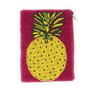 Unique Seed Beads Beaded Embroidery Phone Bag <b>Craft</b> Design Luxury Seed Beads Embroidery Phone Bag Artistic Finish - Product Image 1