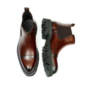 Zapatos Oxford de Vestir para Hombre, de Cuero Genuino, Silueta Clásica, con Parte Superior Transpirable para Largas Jornadas, Zapatos Casuales para Hombre - Product Image 1