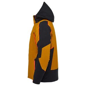 OEM al por mayor hombres chaqueta de esquí a prueba de viento cremallera ligera transpirable al aire libre chaqueta de Snowboard - Product Image 2