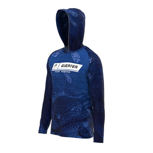 Camisa de Pesca de Manga Larga con Logotipo Personalizado para Hombre 2026, con Capucha y Protección para el Cuello, UPF50+, Sudadera con Capucha para Pesca - Product Image 1