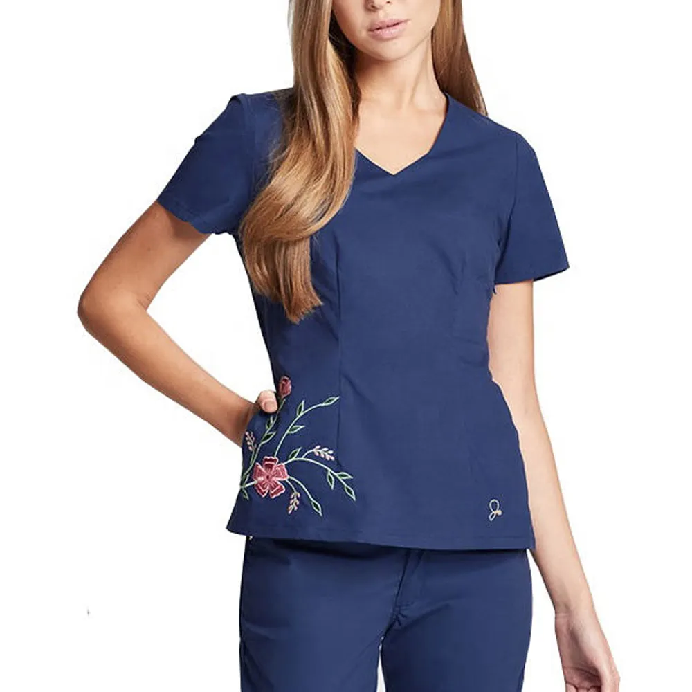 Uomini moda uniforme scrub vestito all'ingrosso scrub uniformi infermiera Medical Stretch Scrubs