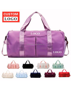Fashion Nylon Gym <b>Bags</b> with Soft Handles Zipper Closure Custom Color/Logo Large Capacity Outdoor Sport <b>Bag</b> Gym <b>Bags</b> - Product Image 2