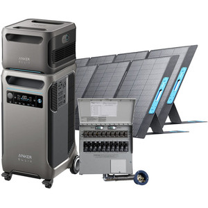 Nueva Estación de Energía Portátil K Ank-er SOLIX F3800 con Batería de Expansión, Dos Paneles Solares de 400W y Kit de Respaldo para el Hogar - Product Image 1