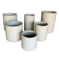 Prix usine OEM ODM Ciment Pot De Fleur Artisanat Jardin Ornement Plante Succulente Pot Planteur Pot En Gros